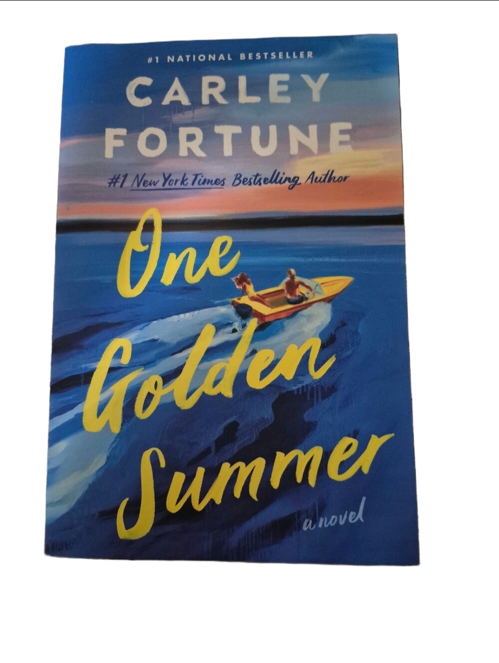 Carley Fortune One Golden Summer Paperback Novel Bestseller Romance Book